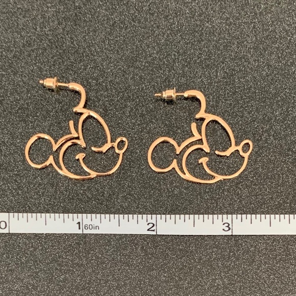 3/$30 Mickey Silhouette Wire Earrings - Picture 4 of 4